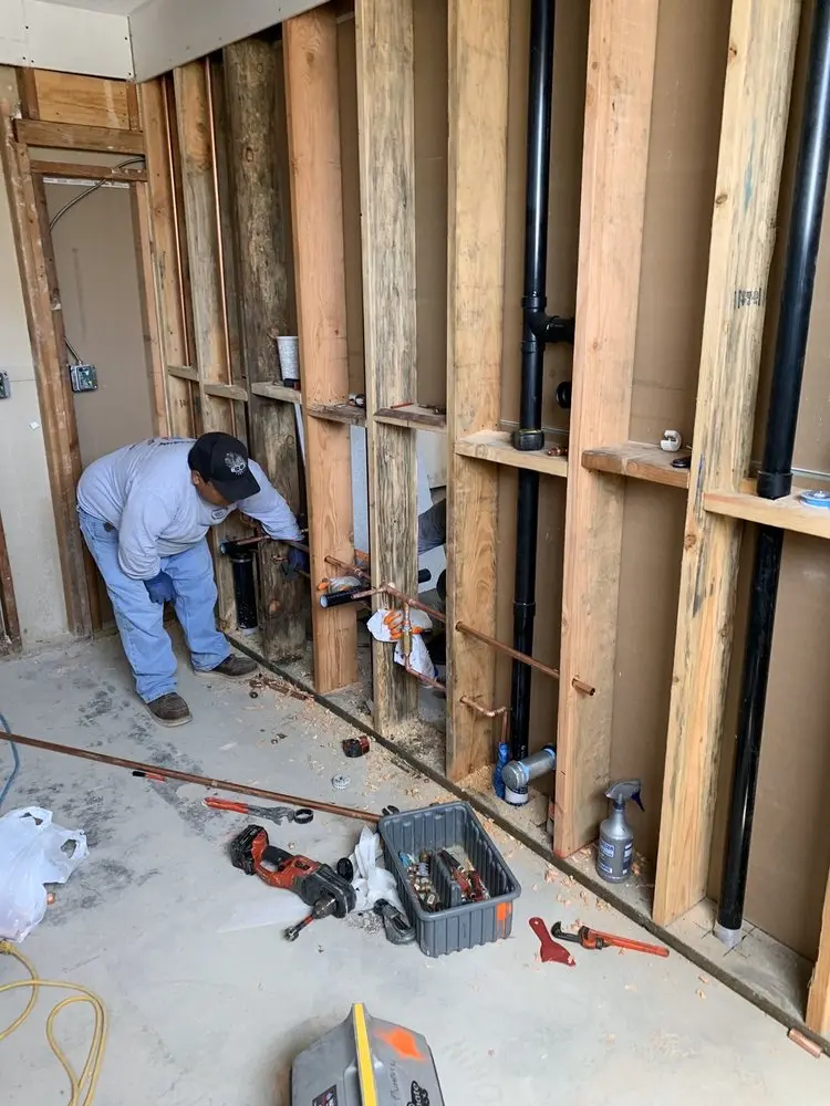 Commercial rough-in plumbing for Gas Line Repair in East Quogue